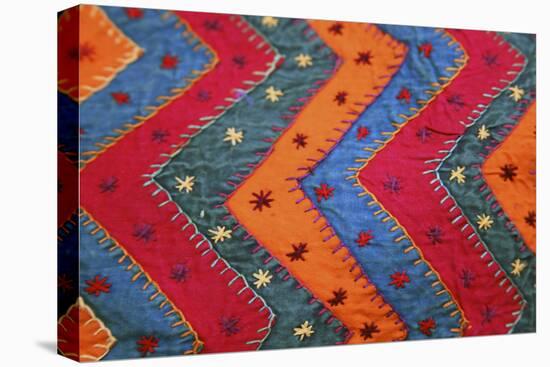 India. Jaipur. Traditional Indian Textile.-Kymri Wilt-Premier Image Canvas