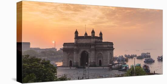 India, Maharashtra, Mumbai, View of Gateway of India-Jane Sweeney-Premier Image Canvas