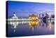 India, Punjab, Amritsar, the Golden Temple - the Holiest Shrine of Sikhism Just before Dawn-Alex Robinson-Premier Image Canvas