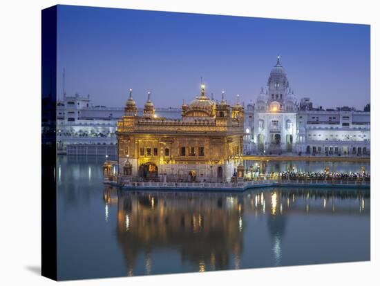 India, Punjab, Amritsar, the Harmandir Sahib,  Known As the Golden Temple-Jane Sweeney-Premier Image Canvas