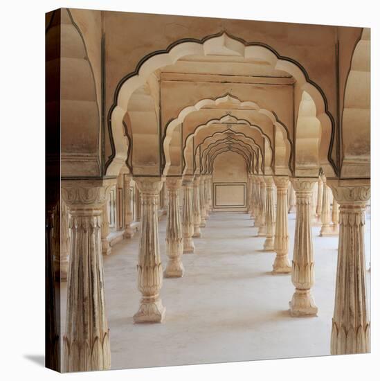 India, Rajasthan, Jaipur, Amber Fort-Michele Falzone-Premier Image Canvas