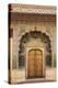 India, Rajasthan, Jaipur, Peacock Door at City Palace-Alida Latham-Premier Image Canvas