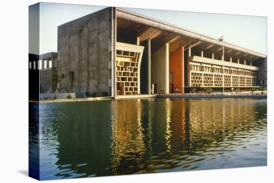 India: Supreme Court-Le Corbusier-Premier Image Canvas