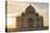 India, Uttar Pradesh. Agra. Taj Mahal tomb at sunset-Alison Jones-Premier Image Canvas