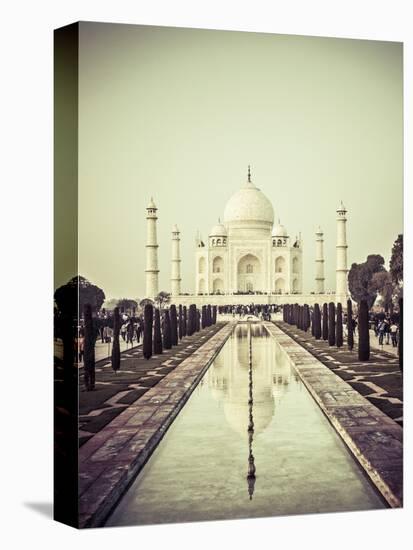 India, Uttar Pradesh, Agra, Taj Mahal (UNESCO Site)-Michele Falzone-Premier Image Canvas