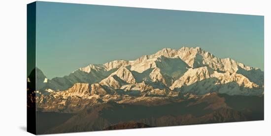 India, West Bengal, Singalila National Park, Sandakfu, Snowcapped Kangchenjunga-Anthony Asael-Premier Image Canvas