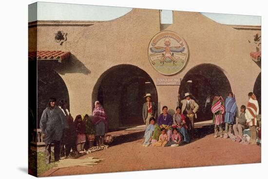 Indian Building, Albuquerque, New Mexico-null-Premier Image Canvas