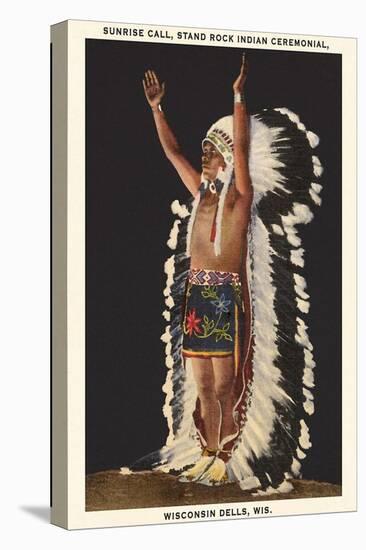 Indian Ceremonial, Wisconsin Dells-null-Stretched Canvas