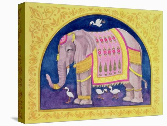 Indian Elephant-Linda Benton-Premier Image Canvas