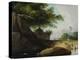 Indian Landscape with Temple, C.1815-George Chinnery-Premier Image Canvas