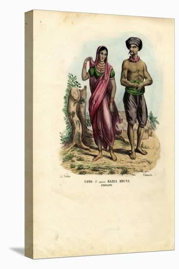Indian People, 1863-79-Raimundo Petraroja-Premier Image Canvas