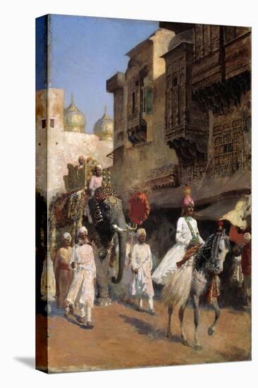 Indian prince and ceremony, circa 1895-Edwin Lord Weeks-Premier Image Canvas