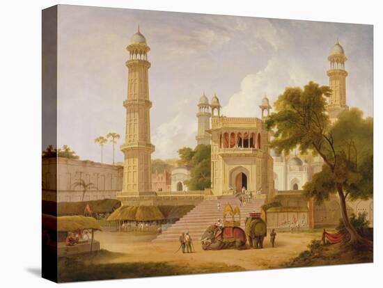 Indian Temple, Said to Be the Mosque of Abo-Ul-Nabi, Muttra, 1827-Thomas Daniell-Premier Image Canvas