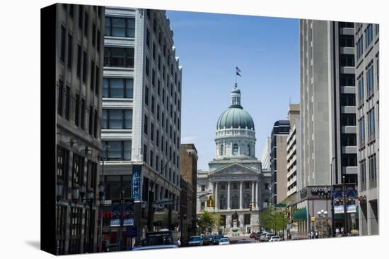 Indiana Statehouse, the State Capitol Building, Indianapolis-Michael Runkel-Premier Image Canvas