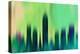 Indianapolis Downtown Skyline-NaxArt-Stretched Canvas