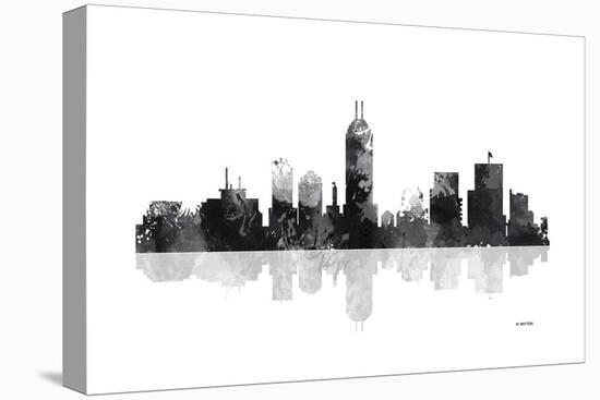 Indianapolis Indiana Skyline BG 1-Marlene Watson-Premier Image Canvas