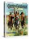 "Indians on Horseback," Country Gentleman Cover, November 1, 1929-Paul Strayer-Premier Image Canvas