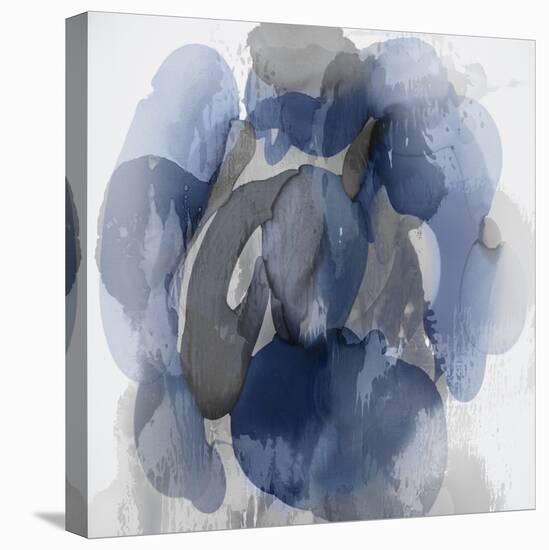 Indigo Flow I-Kristina Jett-Stretched Canvas