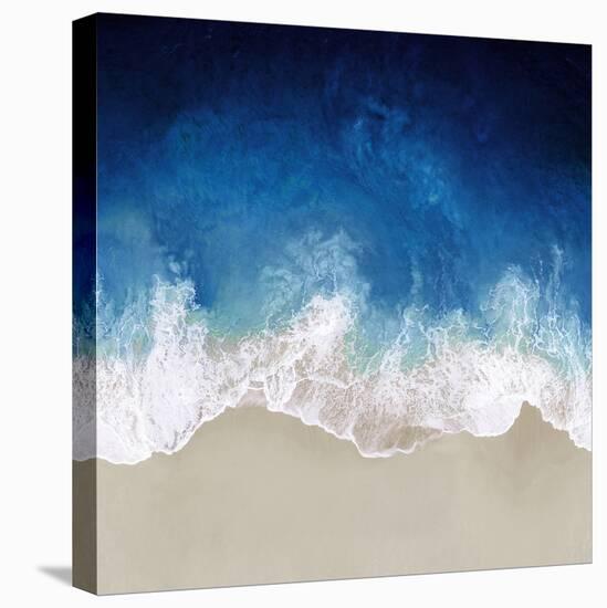 Indigo Ocean Waves I-Maggie Olsen-Stretched Canvas