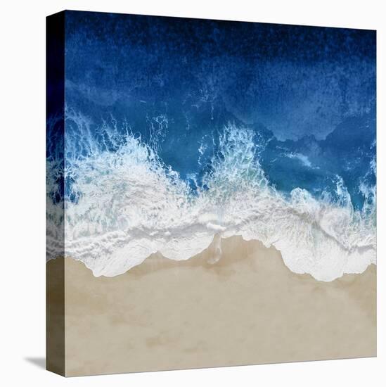 Indigo Ocean Waves IV-Maggie Olsen-Stretched Canvas