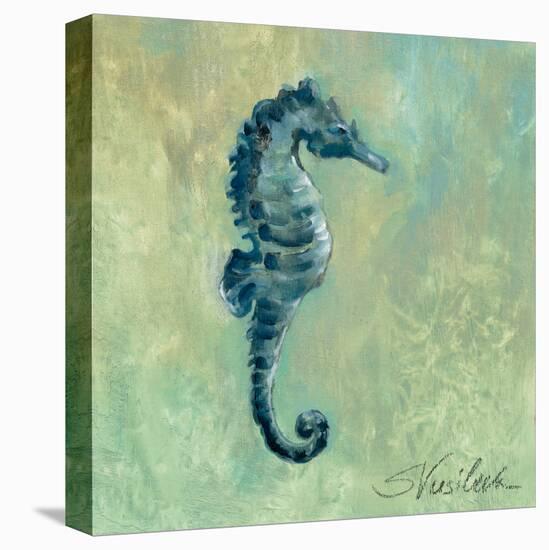 Indigo Sea Life I-Silvia Vassileva-Stretched Canvas