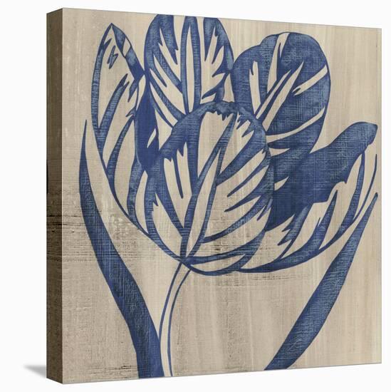 Indigo Tulip-Chariklia Zarris-Stretched Canvas