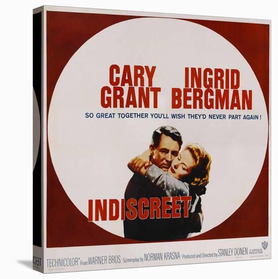 Indiscreet, 1958, Directed by Stanley Donen-null-Premier Image Canvas