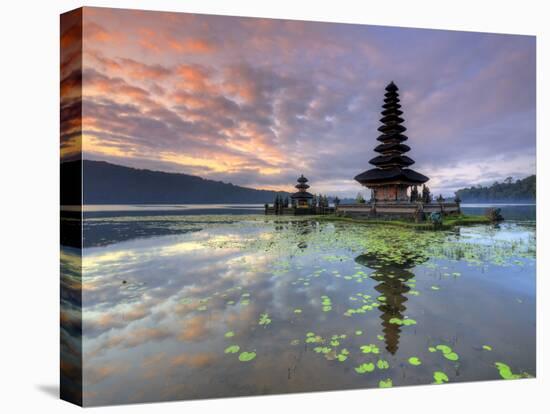 Indonesia, Bali, Bedugul, Pura Ulun Danau Bratan Temple on Lake Bratan-Michele Falzone-Premier Image Canvas