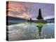 Indonesia, Bali, Bedugul, Pura Ulun Danau Bratan Temple on Lake Bratan-Michele Falzone-Premier Image Canvas