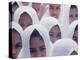 Indonesian Children Wearing White Headdress-Co Rentmeester-Premier Image Canvas