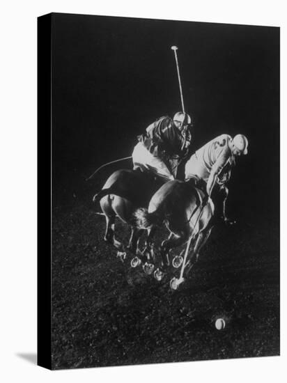 Indoor Polo at the Armory-Gjon Mili-Premier Image Canvas