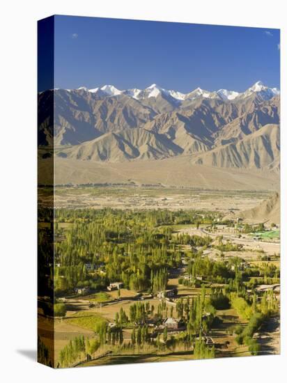 Indus Valley and Stok-Kangri Massif, Leh, Ladakh, Indian Himalayas, India, Asia-Jochen Schlenker-Premier Image Canvas