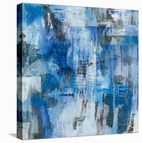 Industrial Blue-Melissa Averinos-Stretched Canvas