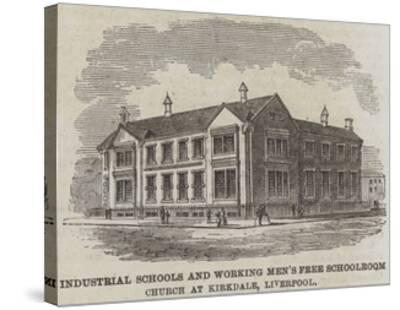 canvas liverpool kirkdale schoolroom schools industrial working church men hang lightweight stunning ready would go look