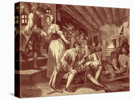 Industry and Idleness by William Hogarth-William Hogarth-Premier Image Canvas