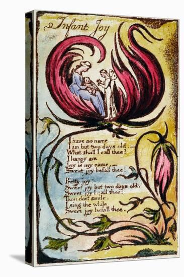 Infant Joy', Plate 23 from 'Songs of Innocence and of Experience [Bentley 25] C.1789-94-William Blake-Premier Image Canvas