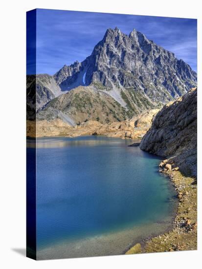 Ingalls Lake and Mt. Stuart, Alpine Lakes Wilderness, Washington, Usa-Jamie & Judy Wild-Premier Image Canvas