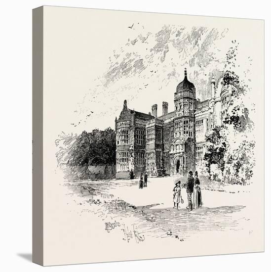 Ingestre Hall Is a 17th Century Jacobean Mansion Situated at Ingestre-null-Premier Image Canvas