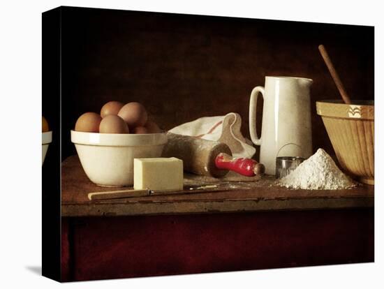 Ingredients and Utensils for Baking-Steve Lupton-Premier Image Canvas