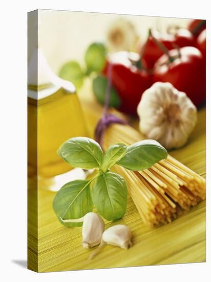 Ingredients for Italian Pasta Dish-null-Premier Image Canvas