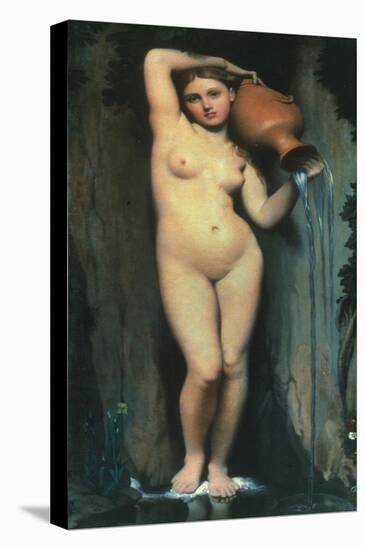 Ingres: The Spring, 1856-Jean-Auguste-Dominique Ingres-Premier Image Canvas