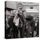 Ingrid Bergman and Cary Grant, Filming In Covent Garden, London, December 1957-null-Premier Image Canvas