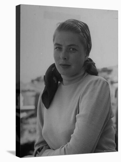 Ingrid Bergman, During the Filming of Stromboli-Gordon Parks-Premier Image Canvas