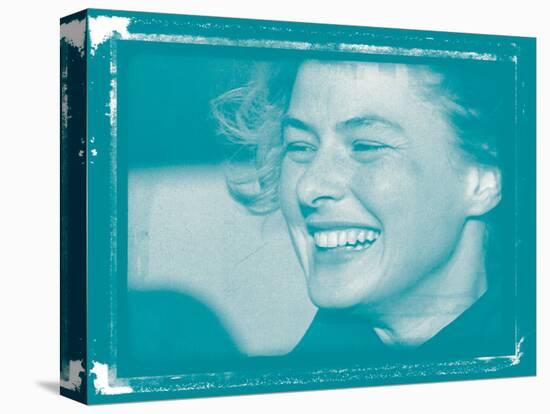Ingrid Bergman In Colour-null-Stretched Canvas