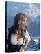 Ingrid Pitt as "Heidi" During the Filming of the Movie "Where Eagles Dare"-Loomis Dean-Premier Image Canvas