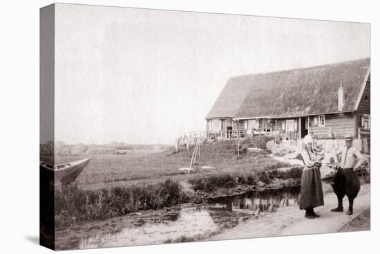 Inhabitants of Marken Island, Netherlands, 1898-James Batkin-Premier Image Canvas