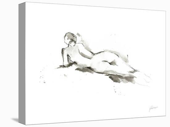 Ink Figure Study IV-Ethan Harper-Stretched Canvas