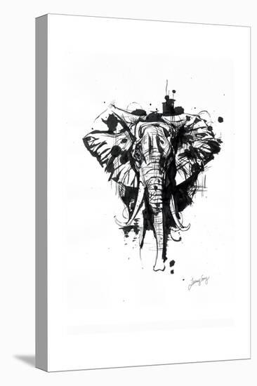 Inked Elephant-James Grey-Premier Image Canvas