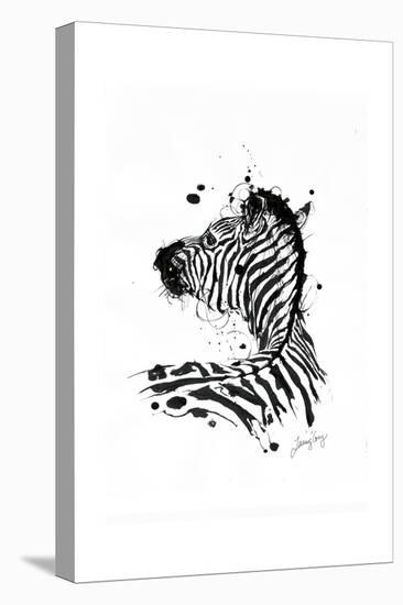Inked Zebra-James Grey-Premier Image Canvas