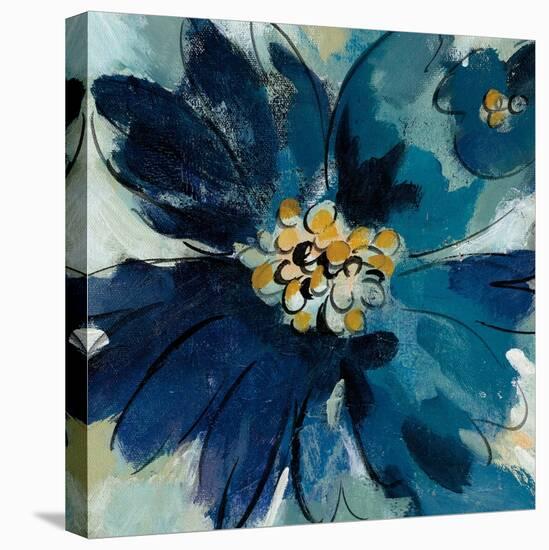 Inky Floral III-Silvia Vassileva-Stretched Canvas